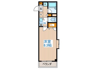 マノアコ－トの物件間取画像